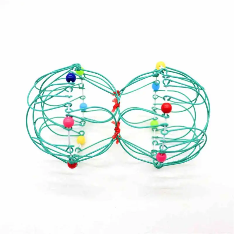 5/3/2pcs Creative Mandala Decompression Toy Variety Flower Basket Mild Steel Hoop Children Toy Fun Stress Relief For Kids Adult