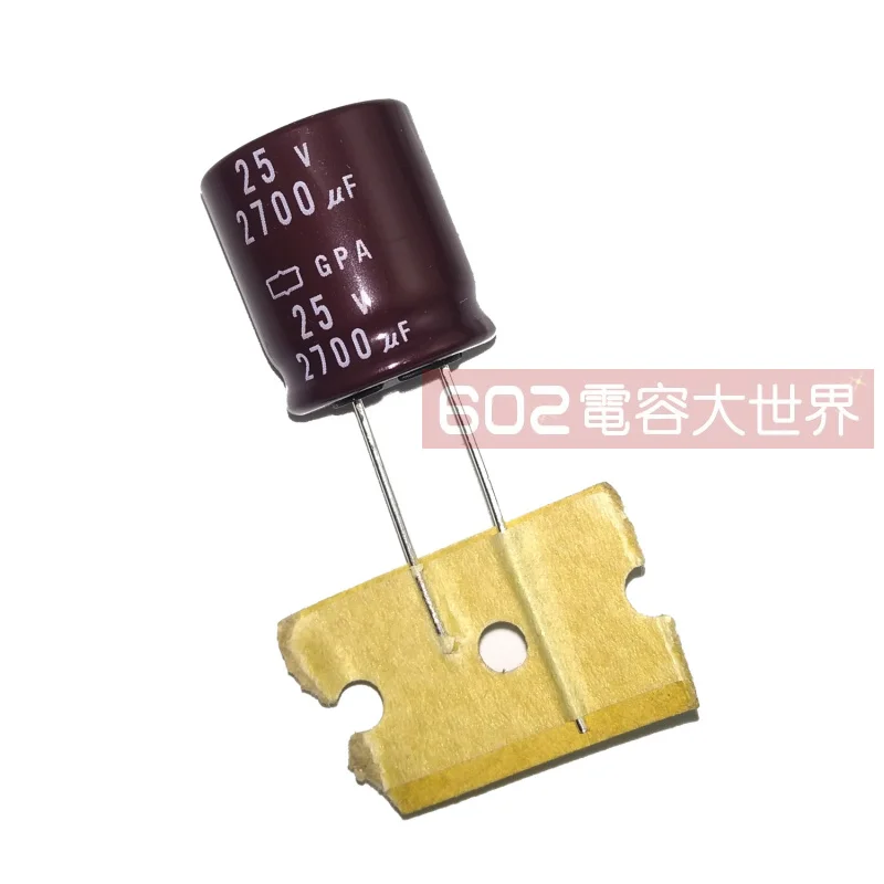 

10PCS/30PCS NIPPON Aluminum Electrolytic Capacitor 25v2700uf GPA Series High Temperature 125 Degree Volume 18*20 free shipping