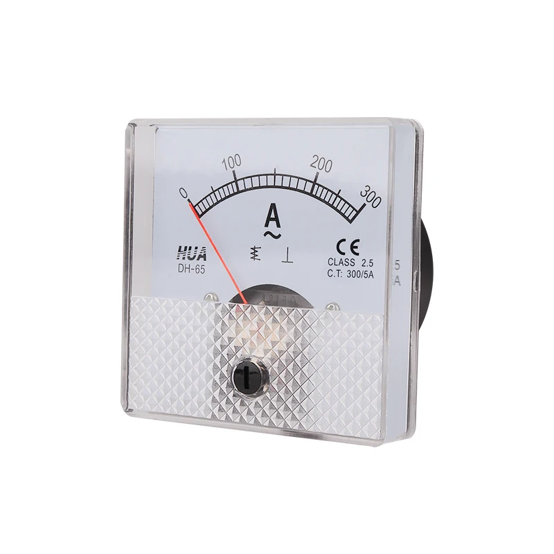 DH-65 AC التناظرية مقياس التيار الكهربائي لوحة size65 * 65 1A2A3A5A10A15A20A30A50A 30/5 50/5 100/5 الخ مصنع البيع المباشر ، كاملة specations