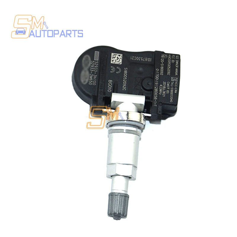 1PCS 52933-3N100 TPMS Tire Pressure Sensor For Hyundai Accent Kia Sorento 52933-2M650 52933 3N100 529333N100 433 MHz