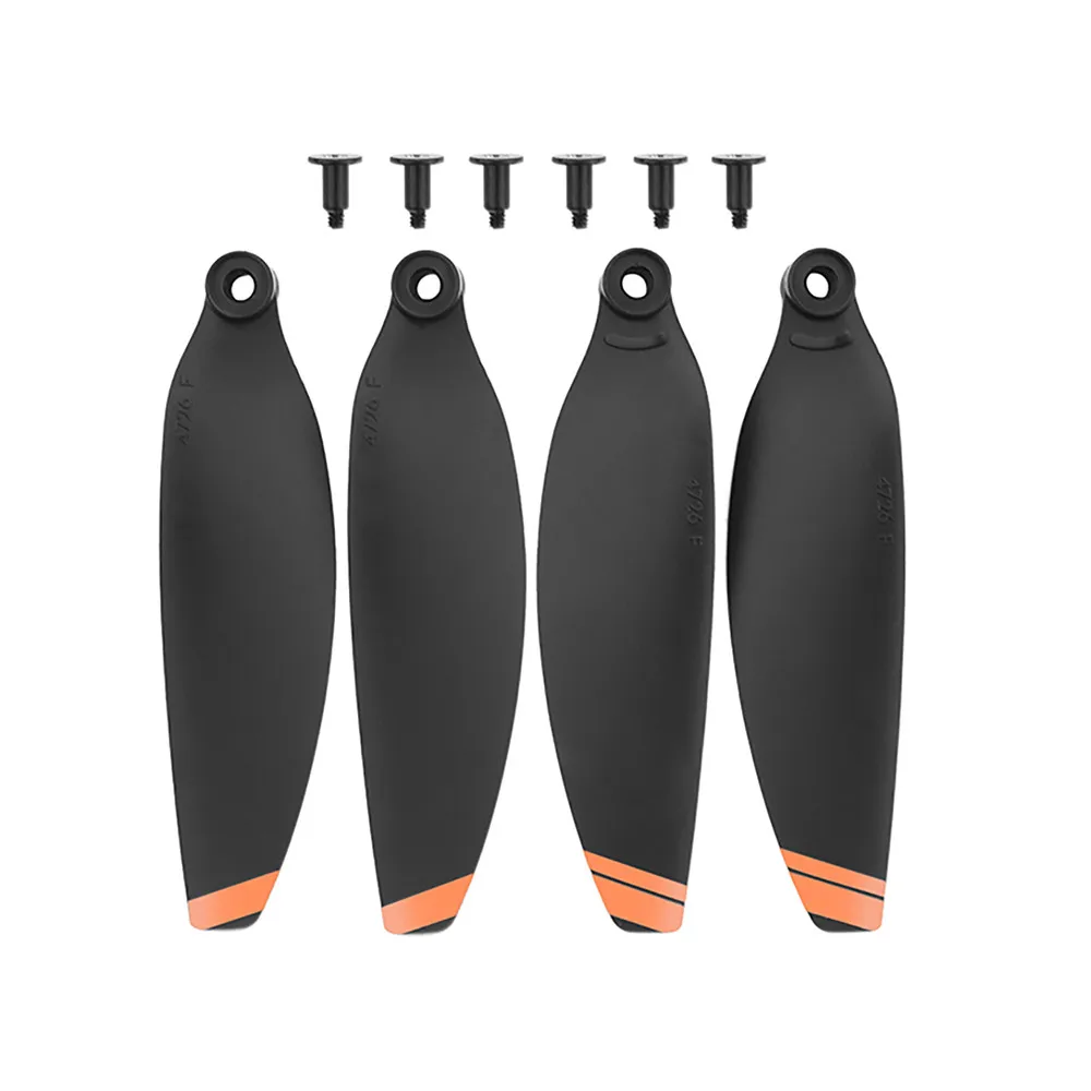 2 Pairs For DJI Mavic Mini 2 Propeller Blade Propeller Low Noise Model Aircraft Wing Accessories