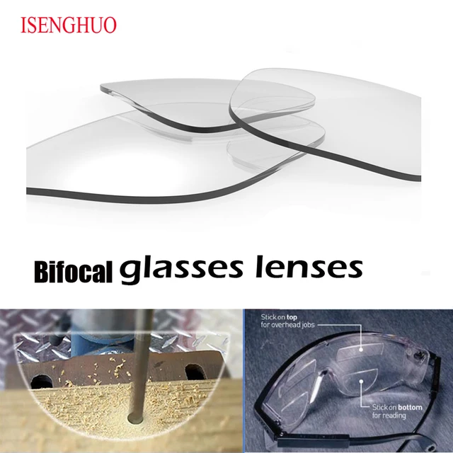 Lenti per occhiali da lettura bifocali Stick On lenti adesive d ingrandimento di alta qualita lenti per presbiopia sostituibili in Silicone liquido
