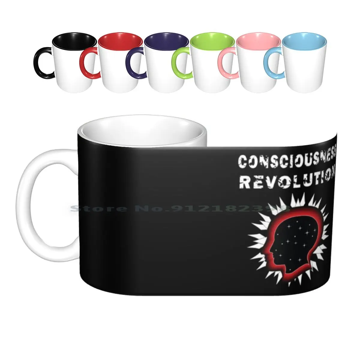 Consciousness Revolution Ceramic Mugs Coffee Cups Milk Tea Mug Consciousness Revolution Awake And Aware Awakening Consciously