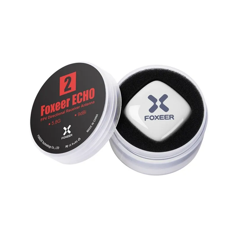 Foxeer ECHO V2 2 5.8GHz 9dBi ลatka antena LHCP RHCP dla RC samolot FPV wyลcigi Freestyle drony VTX VRX gogle Monitor DIY