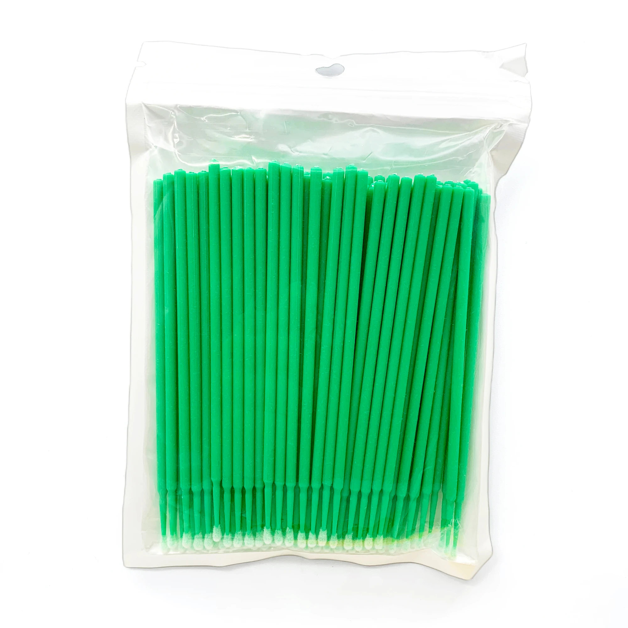 Microcepillo desechable para Maquillaje, hisopo de algodón, miniaplicadores de pestañas individuales, Cepillos de rímel, extensión de pestañas, 100 piezas