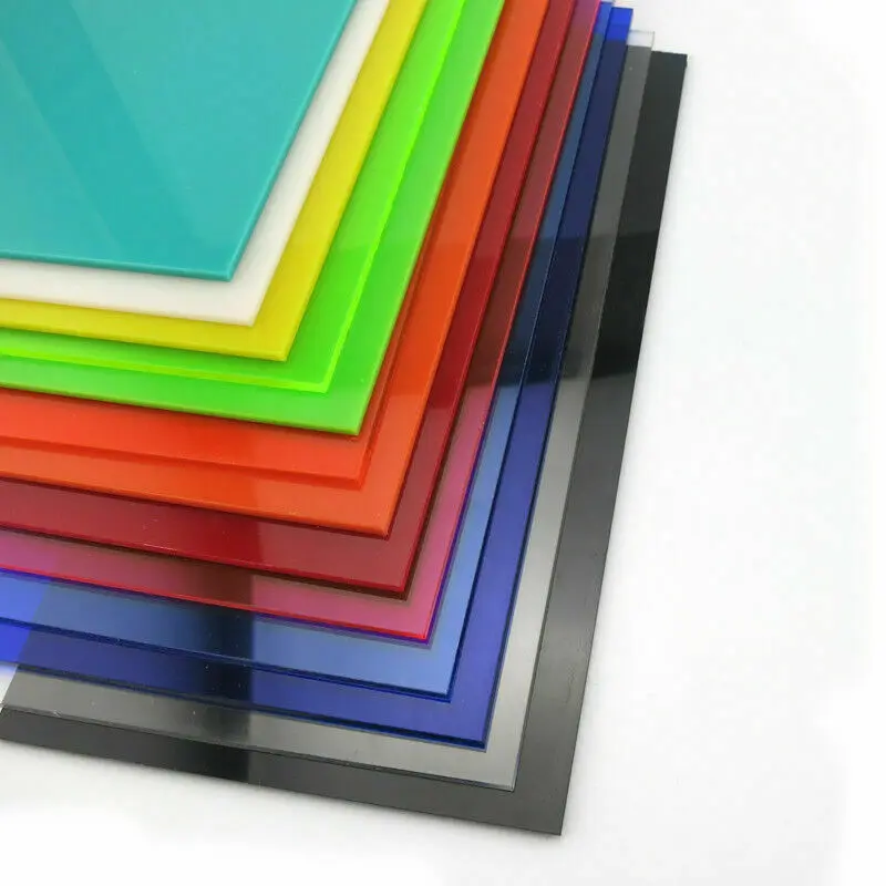 Thickness 2.8mm  Color Acrylic Perspex  board Tinted Sheets/ perspex plate Clear acrylic Sheet.