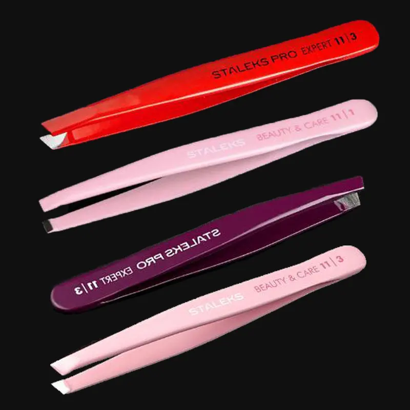 

Professional Eyebrow Tweezer Slanted Puller Stainless Steel Face Nose Hair Remover Excellent Closure Eyebrow Clips Beauty Tool