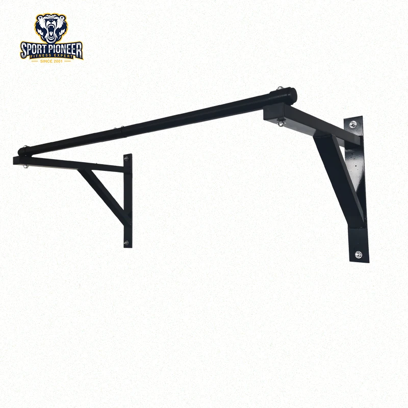 Heavy Duty Wall Mounted Chin Pull Up Bar Sturdy Steady Sport Indoor Exercise Workout Fitness Horizontal Equipment For Home Gym