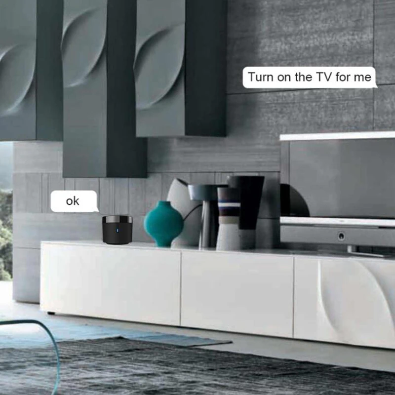 Broadlink RM4 Mini WIFI IR Universal Remote Control Smart Home TV IR Remote Controller Work with HTS2 Alexa Google Home IFTTT