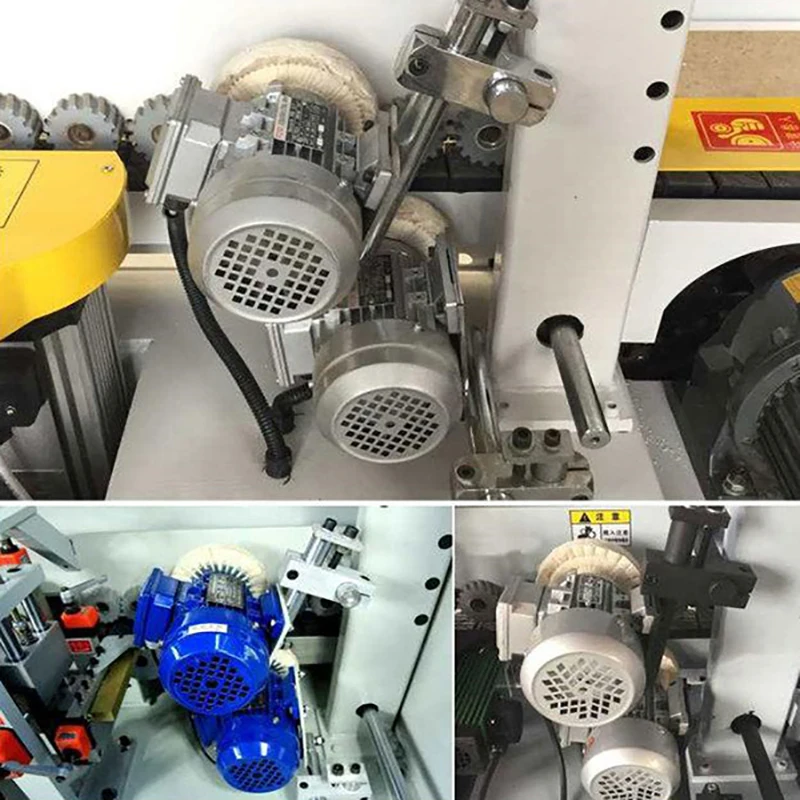 Roda de polimento de tecido e núcleo de ferro, 2 peças, para biesse kdt nanxing shunde homag, acessórios para máquina de borda