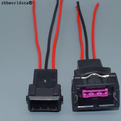 worldgolden 3P 3.5mm 443906233 443906247 Car Unsealed Connector Automobile Stepper Motor Idle Motors Cable Harness Socket