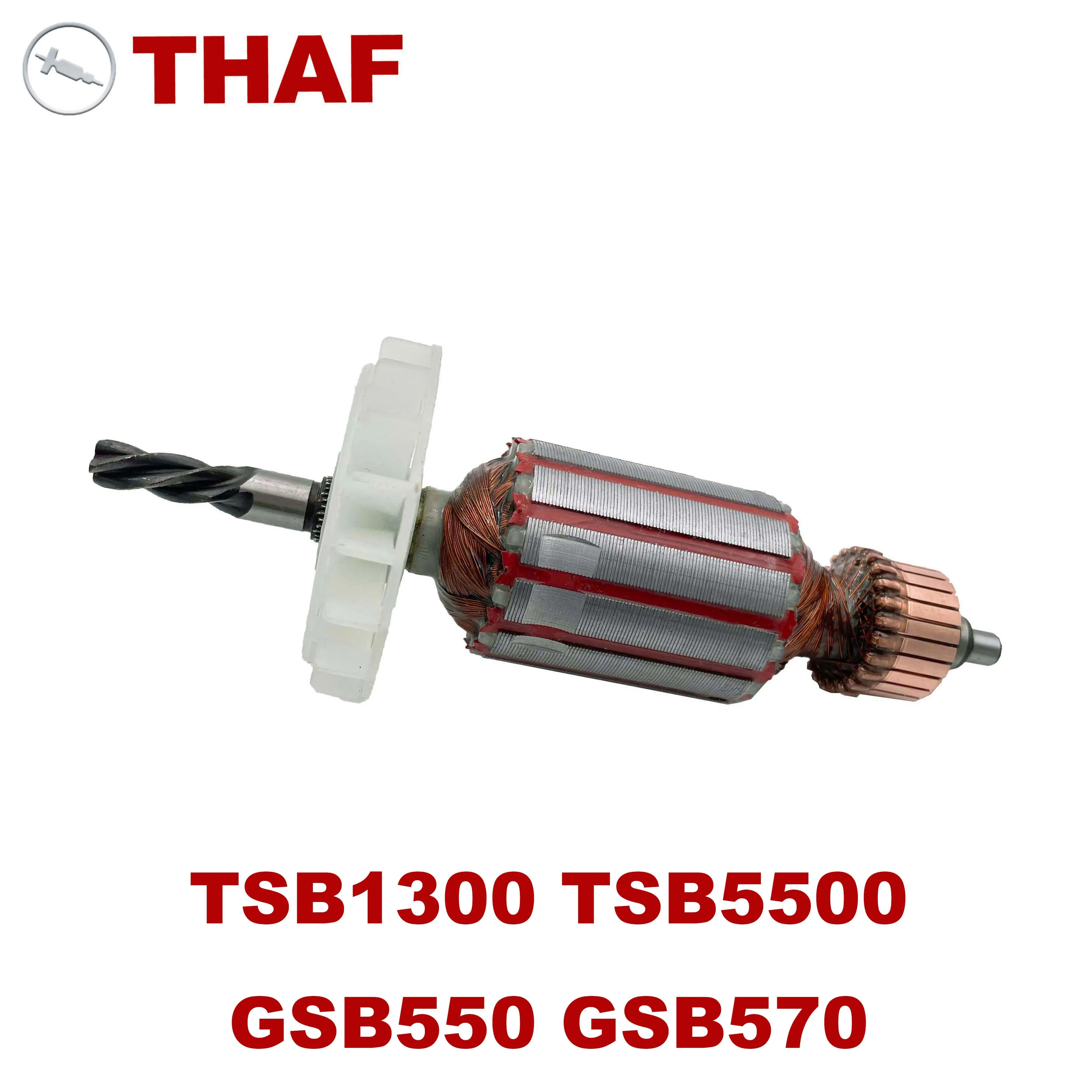 AC220V-240V المحرك الدوار مرساة الجزء الثابت لاستبدال بوش قرع الحفر TSB1300 TSB5500 GSB550 GSB570 GSB1300