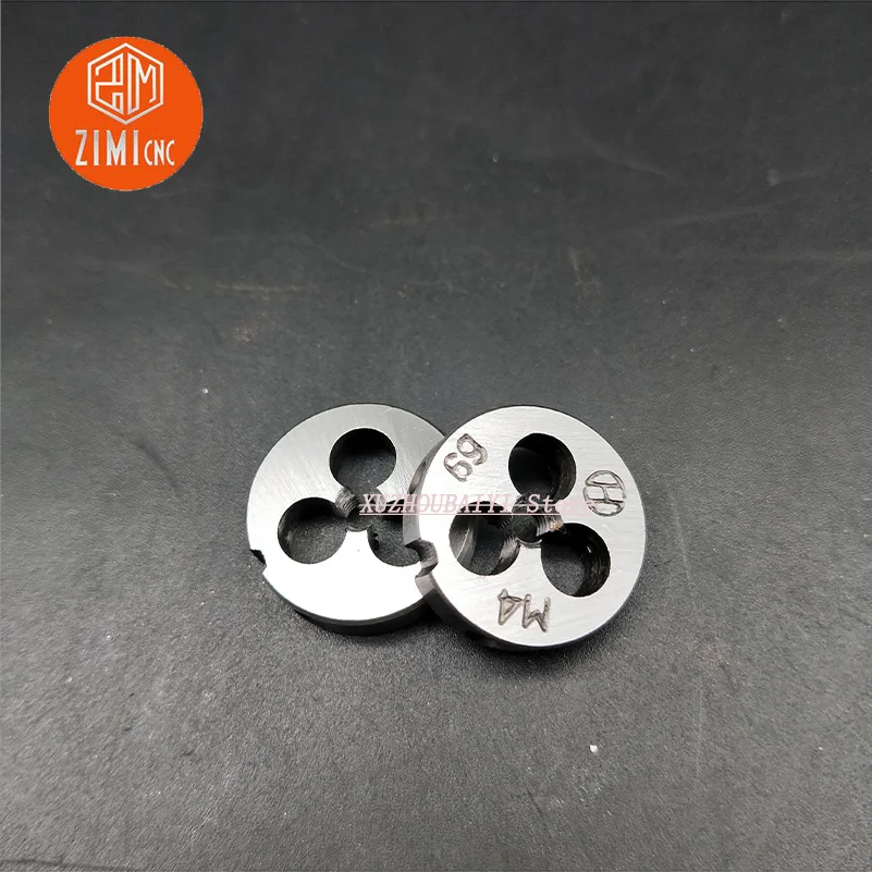 M4.5 thread diameter tap circular die M4.5*0.5 M4.5*0.75 hand tool set 0.75mm 0.5mm pitch tapping mold circular tapping mold