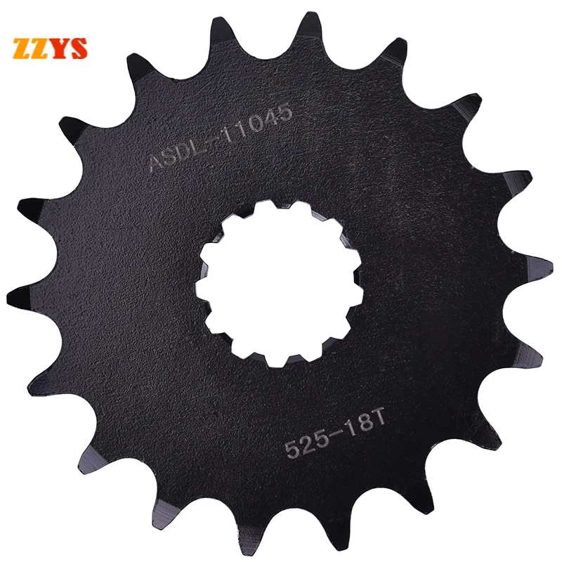 525 18T передняя Звездочка, зубчатая шестерня для Triumph 865 Bonneville T100 110th юбилейное издание 13-14 T100 Spirit Special 2015
