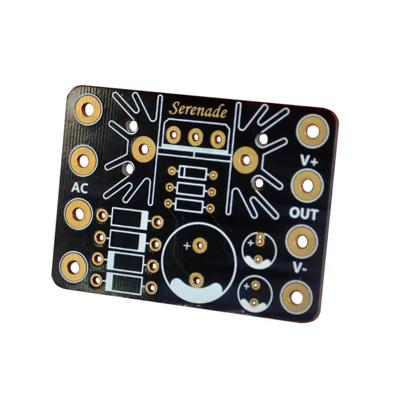 Filament Rectifier Regulated Power Supply Bare PCB Board For 300B 1083 Tube Amp Low Noise