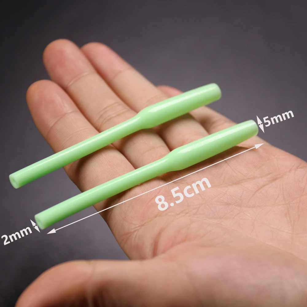 Elllv Tubos fluorescentes para anzuelos - protección de líder marino - imagen 4