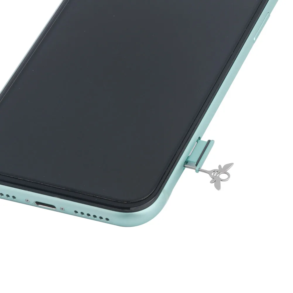 2 uds Mini herramienta de extracción de tarjeta SIM Pin de expulsión eyector para iPhone X XR 11 12 13 para teléfono inteligente Samsung Galaxy, longitud de aguja 11mm