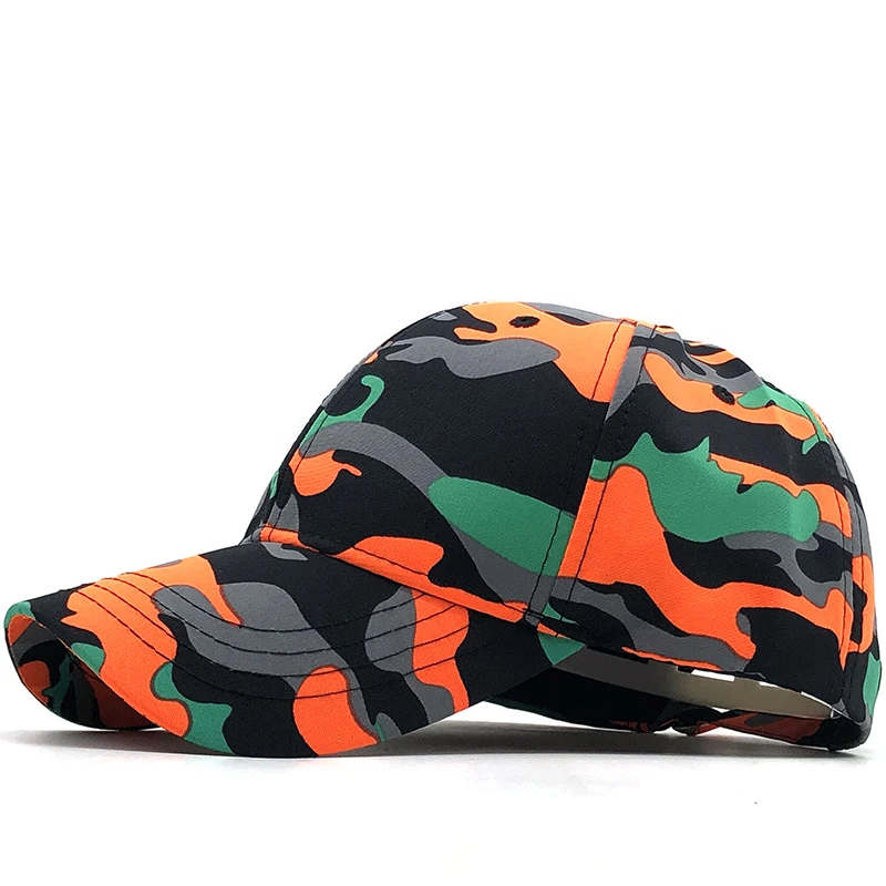 Simple Camo Baseball Cap Men Tactical Cap Camouflage Snapback Hat For Men Bone Masculino Dad Hat Trucker fishing cap