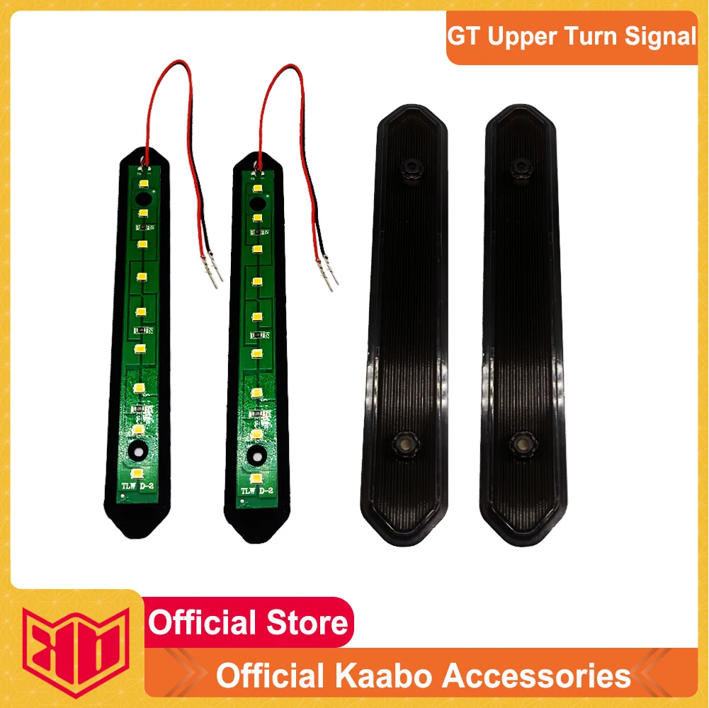 Original Kaabo 11 Inch Upper Turn Signal Kit Part Controller Box LED Light for Kaabo Wolf Warrior/King GT Electric Scooter