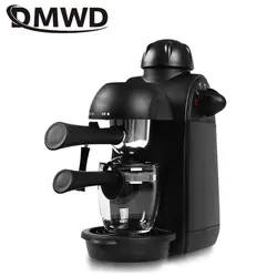 DMWD 240ml włoska kawiarka do Espresso elektryczny ekspres do kawy Cappuccino spieniacz do mleka spieniacz do mleka para pod wysokim ciśnieniem 220V