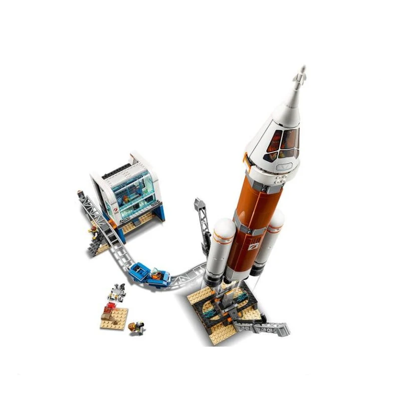 Urban Space Series 60228 Rocket Control Center 60227 60226 Building Blocks Children\'s Building Blocks Toy Gift Boy Spacecraft