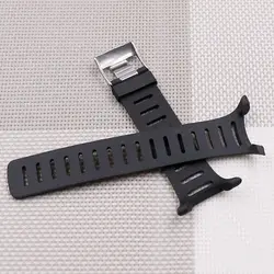 Soft Rubber Watch Band Metal Buckle Wrist Strap with Screwdrivers for suunto T1 T1C T3 T3C T3D T4C T4D T Series Smart Watch D5QC