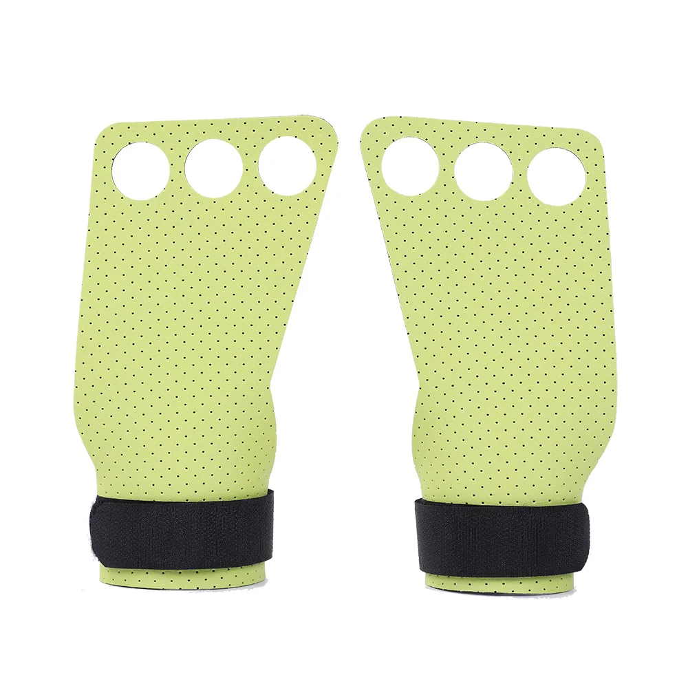 1 Pair Gymnastic Crossfit hand grips Perfect for Pull-ups Kettlebell Weight Lifting Barbell and Home Gym