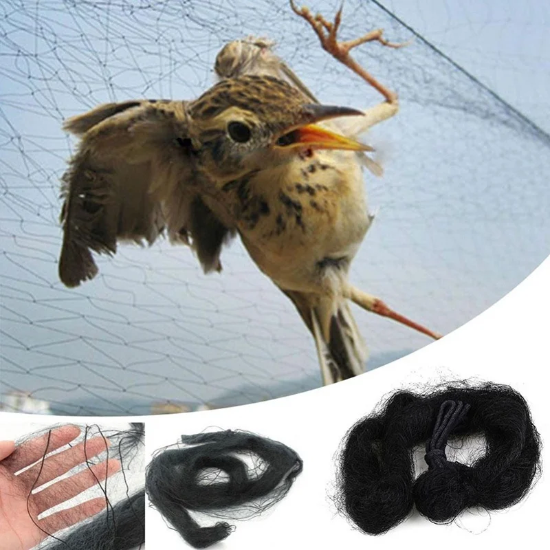 Bird Net Anti Bird Catcher Netting Pond Net Fishing Net Traps Crops Fruit Tree Flower Vegetables Garden Mesh Pest Control Tools