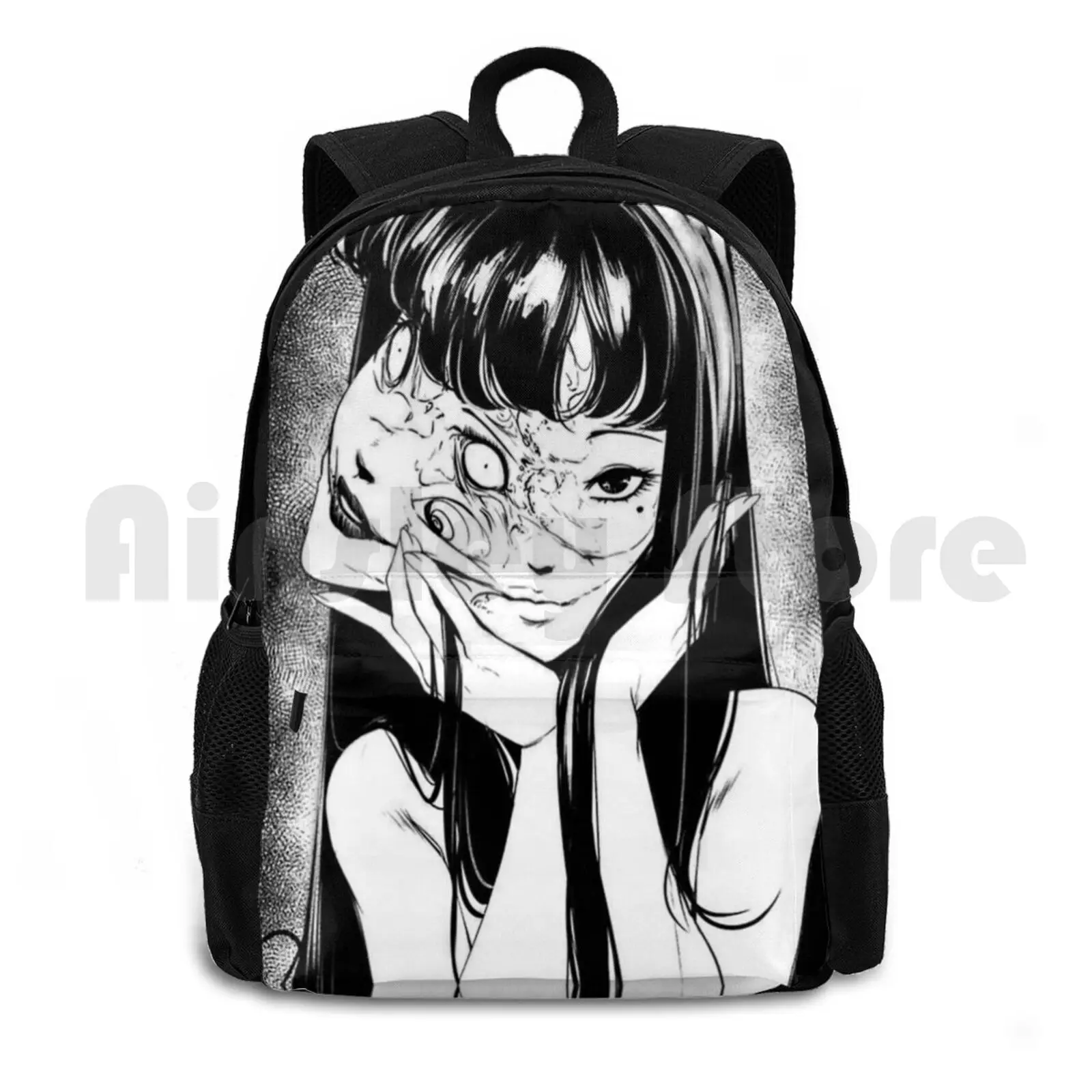 Tomie By Outdoor Hiking Backpack Riding Climbing Sports Bag Tomie Manga Anime Horror