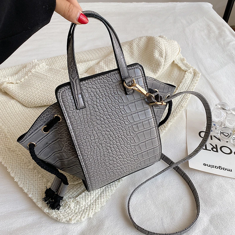 Mode Persönlichkeit Schönheit Schulter Tasche frauen Perle Umhängetasche PU Leder Handtaschen und Geldbörsen Weibliche Stein Muster Kupplungen – Detail 31
