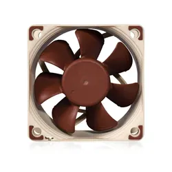 Noctua-ventilador de rodamiento magnético estable, 60x60x25mm, 12V/5V, 3 pines/4 pines, PWM, Control inteligente de temperatura, SSO, 6CM, NF-A6X25
