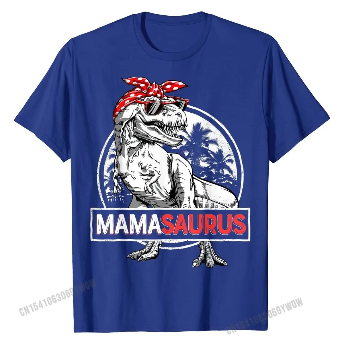 Mamasaurus T rex Dinosaur Funny Mama Saurus Family Matching T-Shirt T Shirts Tops Shirt Oversized Cotton Design Customized Men