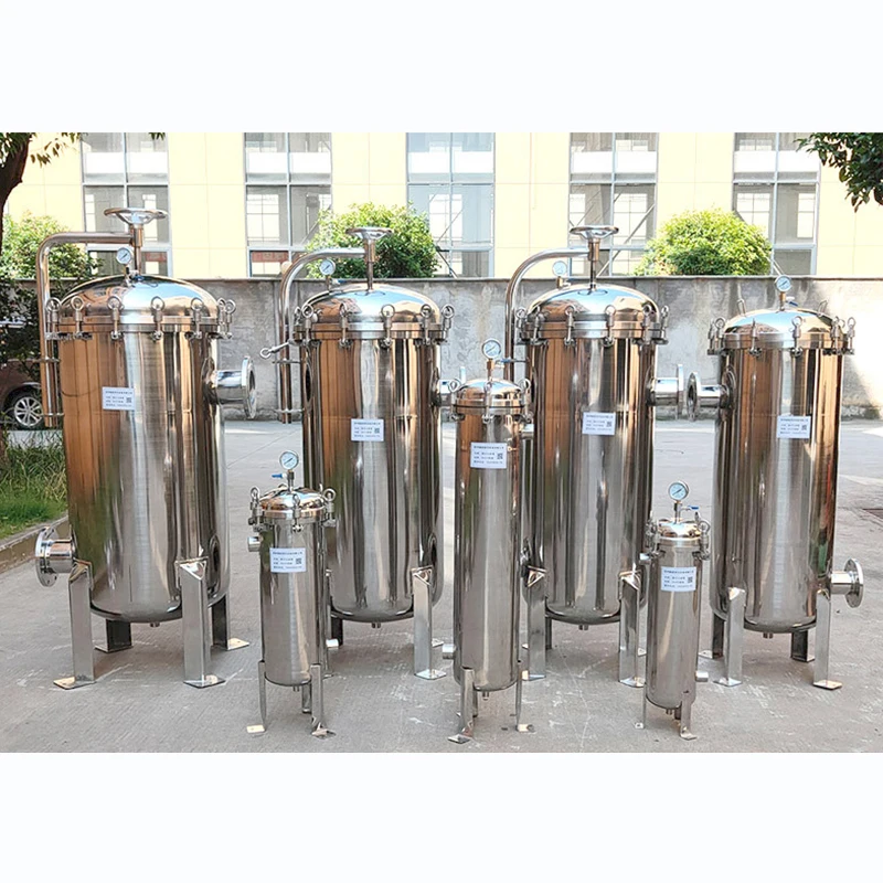 

Bag Filter 304 Stainless Steel Front-filter Pipe Diesel Well Water Large Flow Sediment Pre-filter