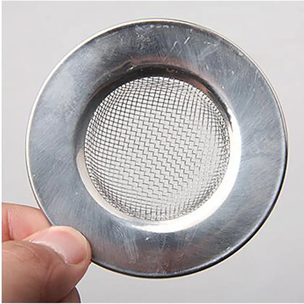 Sink Strainer For Shower Plug Hole Hair Catcher Bath Or Kitchen Sinks Stainless Steel Sink Drain 7.5Cm