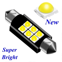 Festoon 31mm 36mm 39mm 41mm C5W C10W Super Bright CREE Chip LED Car Lights Canbus Error Free Interior Doom Lamps Reading Bulbs