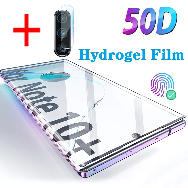 Hydrogel Film For Samsung Galaxy A51 A71 S20 fe S10 S9 S8 Plus Screen Protector Note 20 Ultra 10 Lite Not Glass