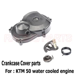 Crankcase Cover Right and Kick start gear sprocket kit For KTM 50 65 50CC 65CC SX Water Cooled engine SX Pro JR LC SX PRO S