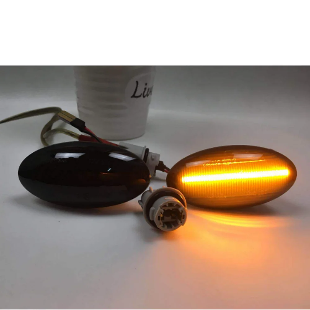 For Suzuki Grand Vitara Swift MZ EZ FZ Jimny Splas APV Arena Alto SX4 S-Cross XL7 LED Dynamic Side Marker Light Signal Blinker