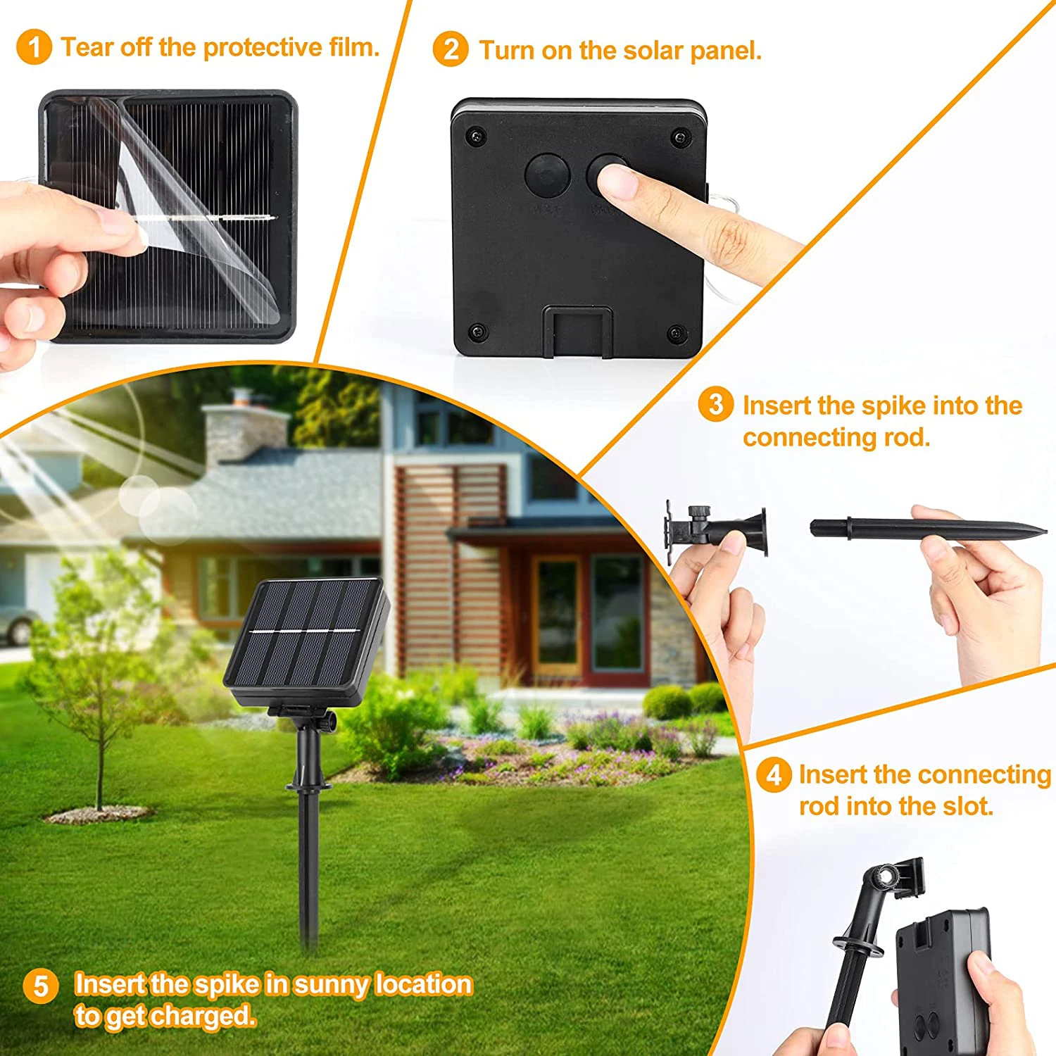 8modes Solar Led Light Outdoor String Fairy Lights Waterproof 12m 22m 100/200leds Flashing Lamps Christmas Decoration