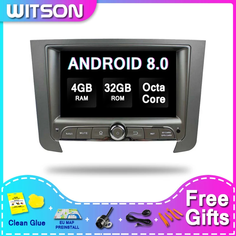 

WITSON Android 8.0 Car DVD Player with Gps For SSANGYONG REXTON 2014-2015 Car Gps Navigation 4RAM 32ROM