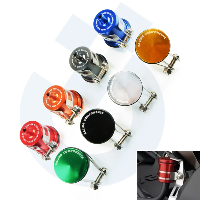 

Universal CNC Billet Rear Brake Clutch Tank Motorcycle Fluid Reservoir Oil Cup FOR KAWASAKI Z750 Z800 Z1000 W800 Z900