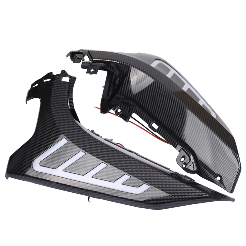 Front Side Cover Guard Panel Decorative Cover With Light for Yamaha N-MAX 155 NMAX 125 Nmax155 Nmax125 2020 - 2023 Accessories