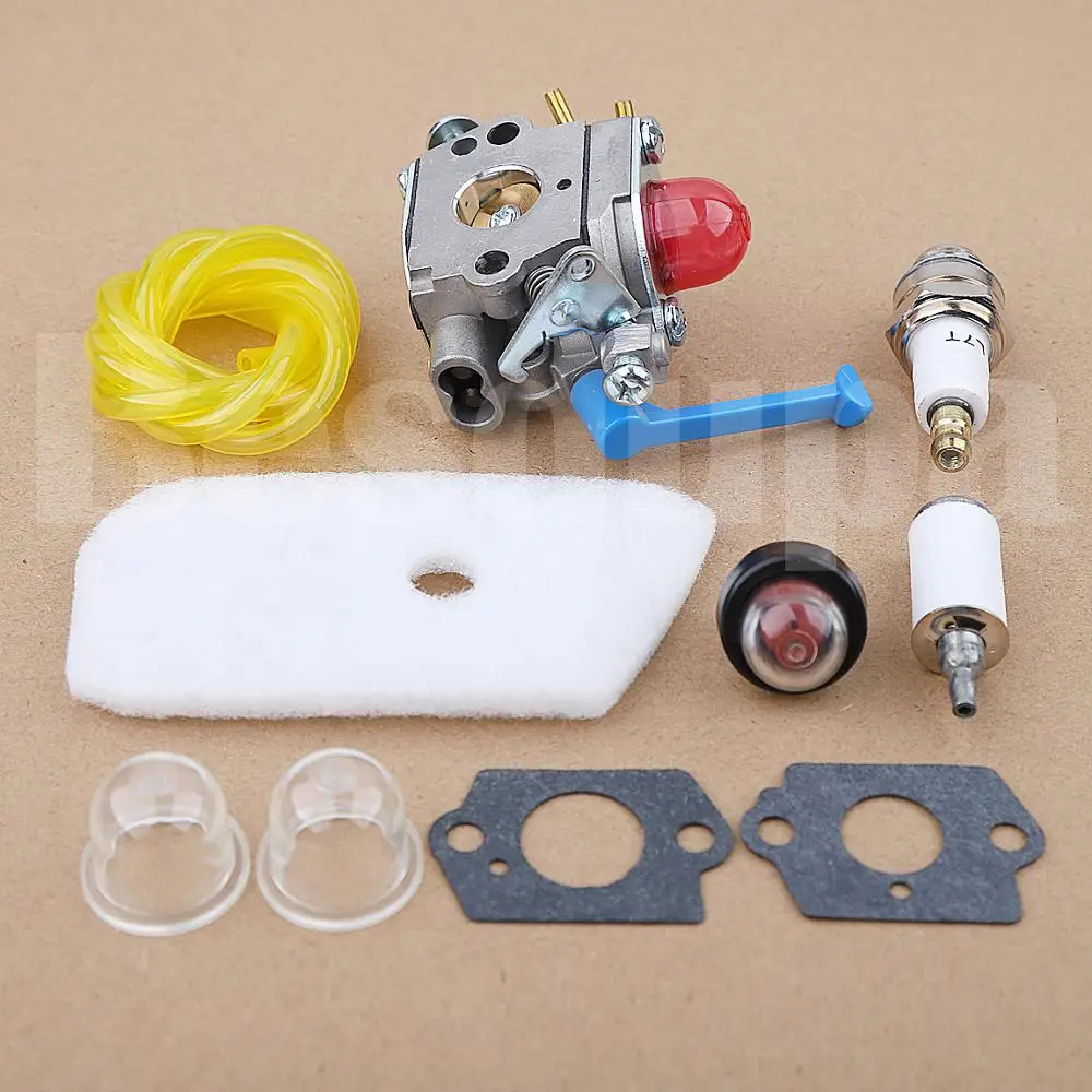 Vergaser Carb Für Husqvarna 125R 128C 128R 128CD 128LD Trimmer Edger Pinsel Cutter Motor Teil 545081848 545130001 Carb Dichtung