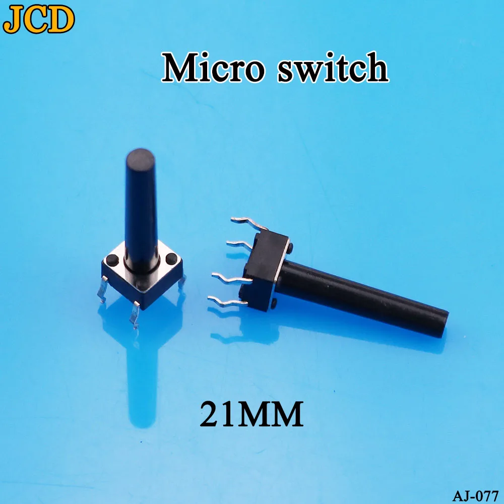 6X6X5/4.3/6/7/8/9/10/11/12/13/14MM Tact Switch Push Button Switch 12V Copper 4PIN DIP Micro Switch For TV/Toys/home use Button