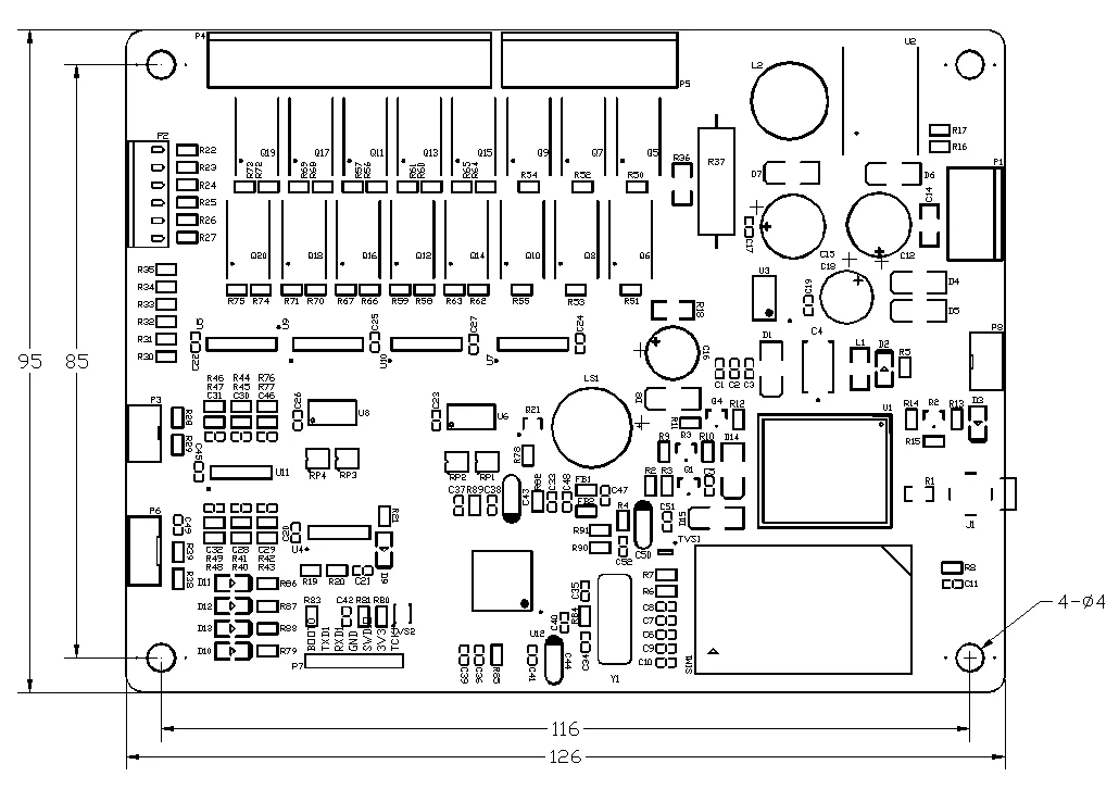 Vending Machine Accessories Unmanned Self-service Vending Machine Vending Machine Main Control Board Control Panel