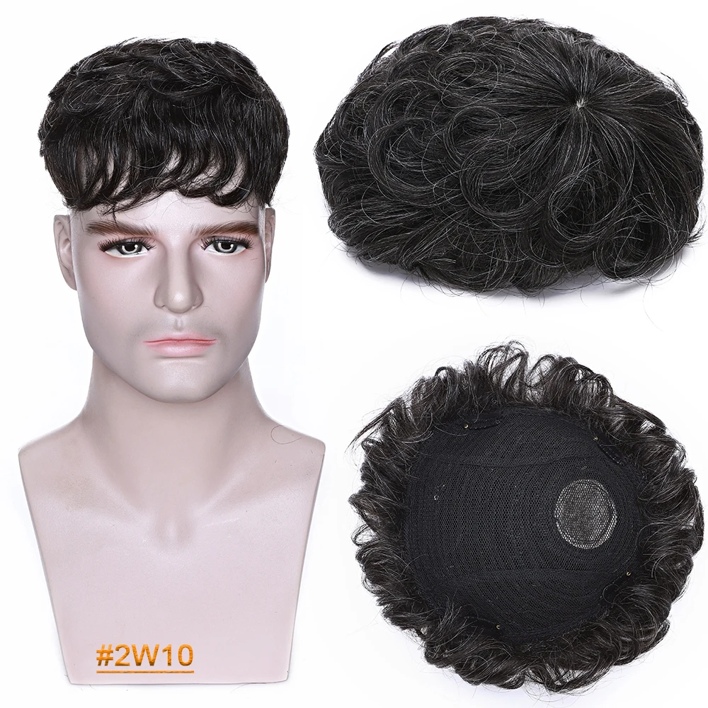 SEGO 16x19cm Human Hair Toupee