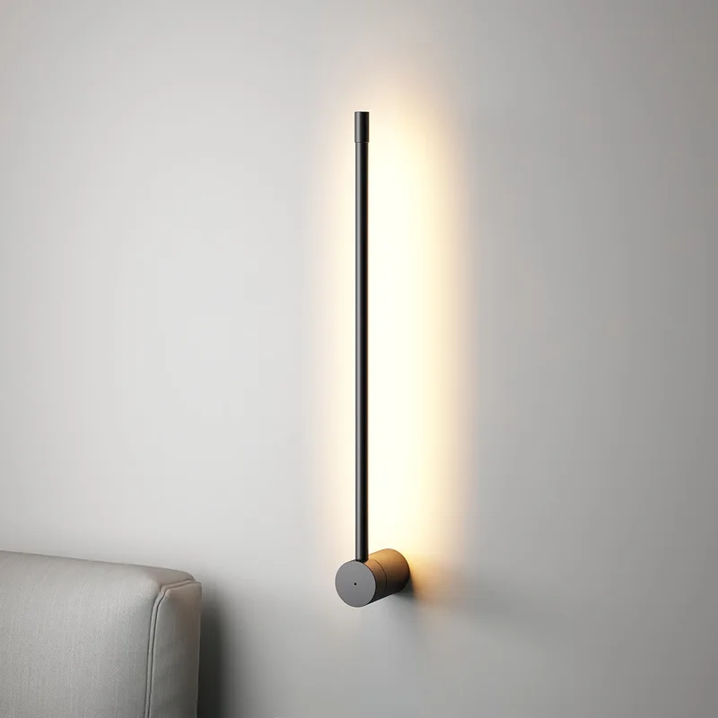 

Nordic Minimalist Led Wall Lamp Modern Simple Line Wall Lights for Home Decor Living Room Bedside Bar Stairs Sconce Mirror Light