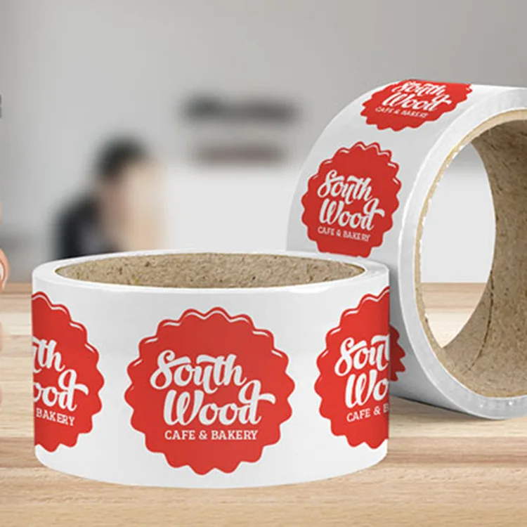 Customized Roll Packaging Color Self Seal Adhesive Stickers Waterproof CMYK Colorful Kid‘s Toy Vinyl Labels with Your Own Design