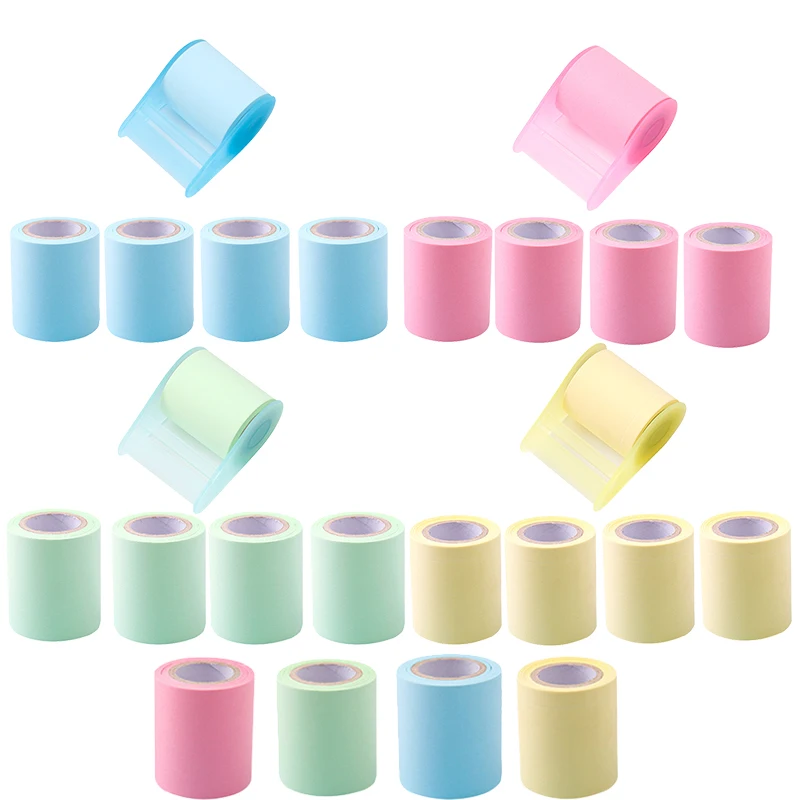 Low Tack Tapes for Album Scrapbook Craft Card Making Sticky Note Memo Tape and Dispenser Handy Plastic Dispenser for Die Cutting