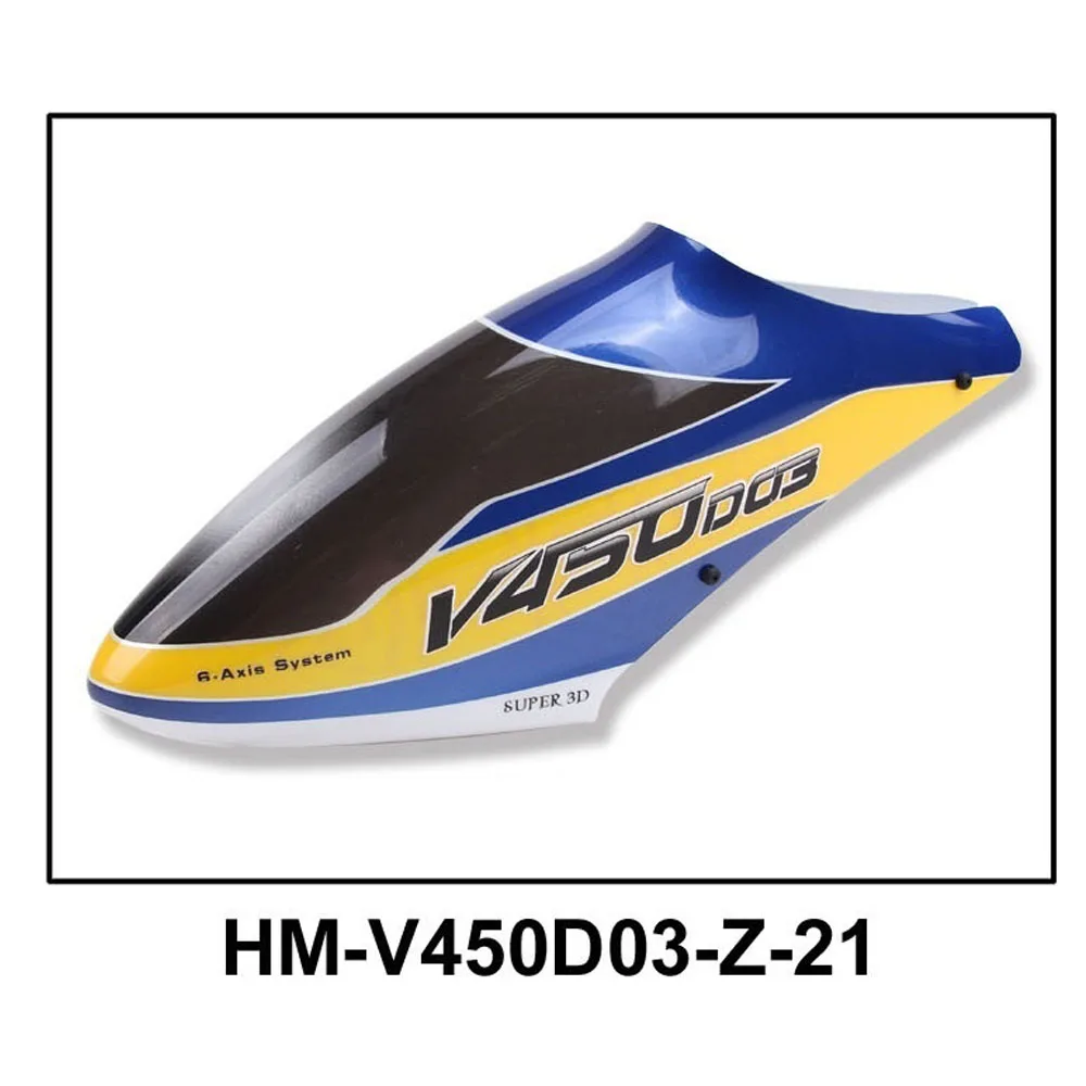 Walkera V450D03 RC Helicopter Spare Parts Head Canopy Hood Shell HM-V450D03-Z-21